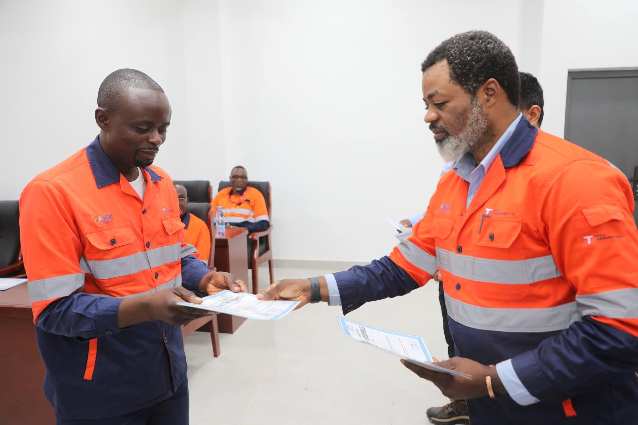 RDC : Une vingtaine d’agents de TFM ont reçu leurs certificats de compétence